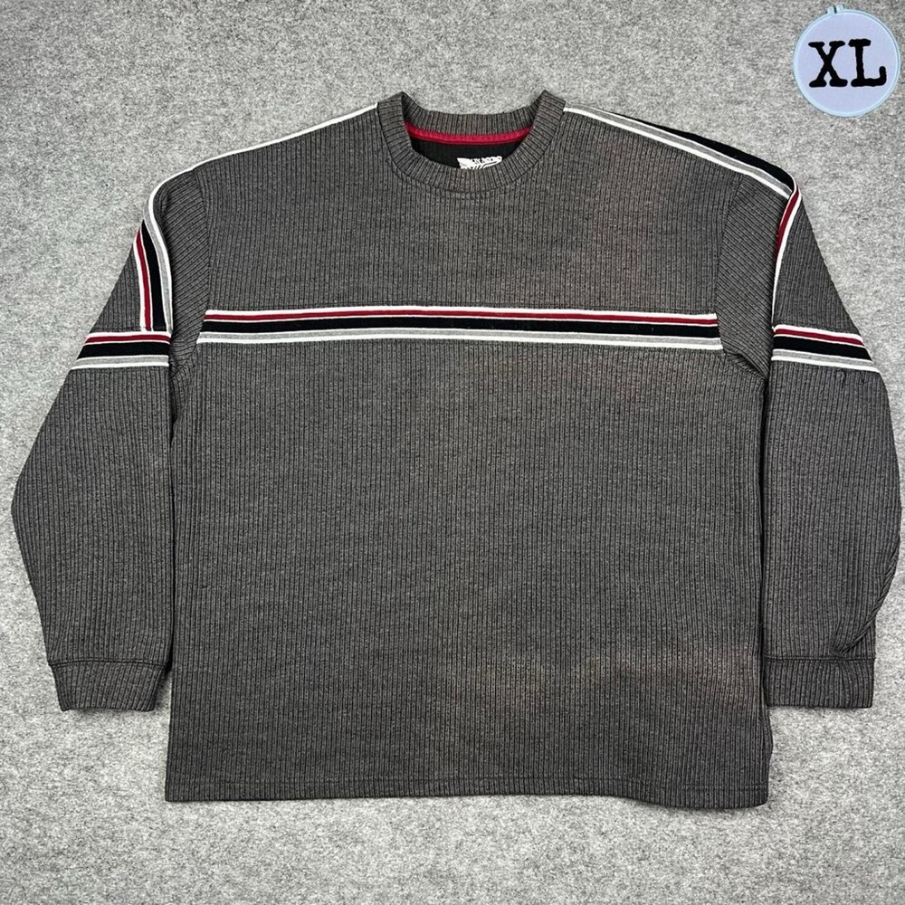 Y2K Textured Crewneck Sweatshirt